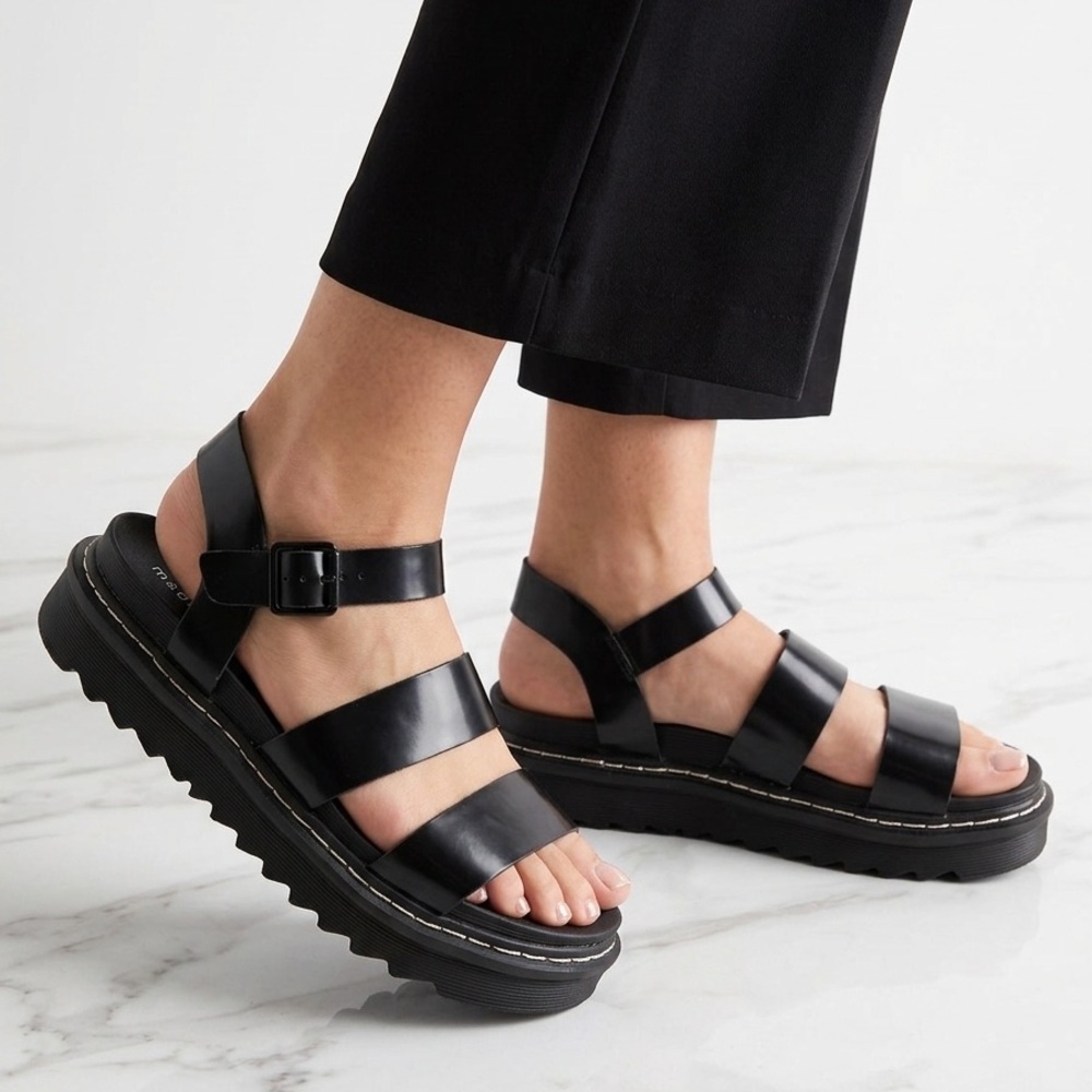 Madden Girl Daze Lug-Sole Sandals (USED) - Picture 2 of 11